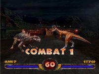 une photo d'Ã©cran de Warpath Jurassic Park sur Sony Playstation